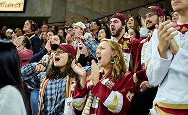 Homecoming hockey